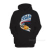 Bitch Be Gone Don't Try Me Orange Spray Hoodie