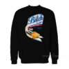 Bitch Be Gone Don't Try Me Orange Spray Sweatshirt