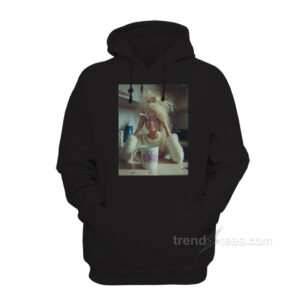 Distressed Doll Face Meme Hoodie