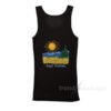 Gogh Outside Wheatfield And Sun Tank Top