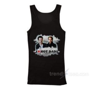 I Love Hot Dads Charlie Swan Carlisle Cullen Tank Top