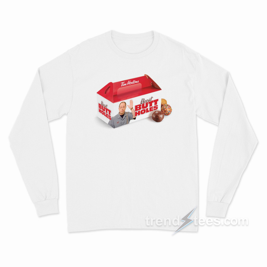 Brent Butt Holes Long Sleeve Shirt