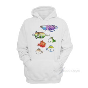Fishing Wii Play Fish Species Hoodie