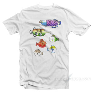 Fishing Wii Play Fish Species T-Shirt