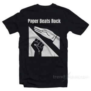 Paper Beats Rock T-Shirt