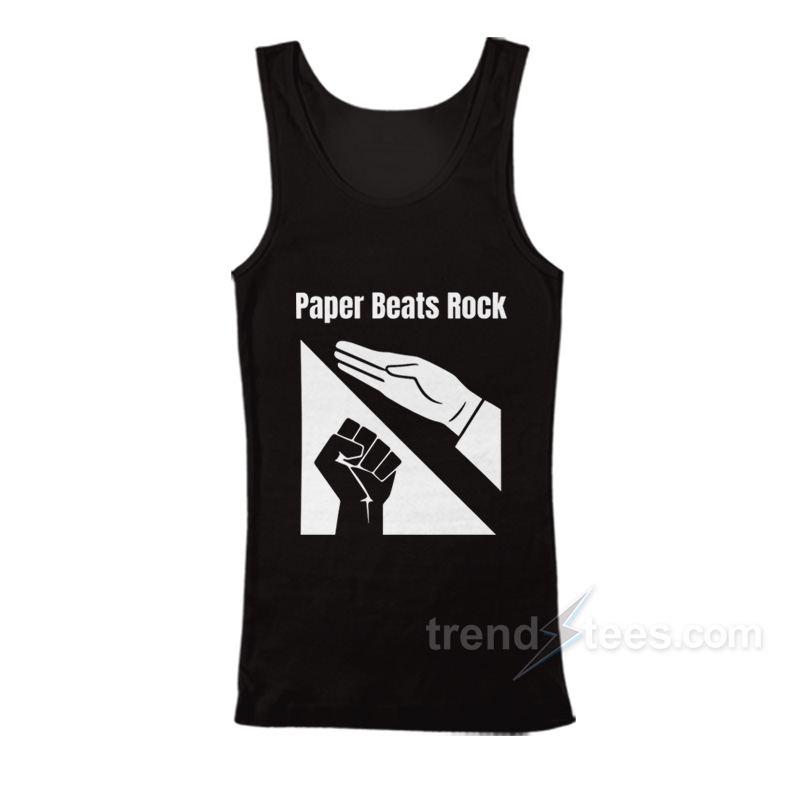 Paper Beats Rock Tank Top
