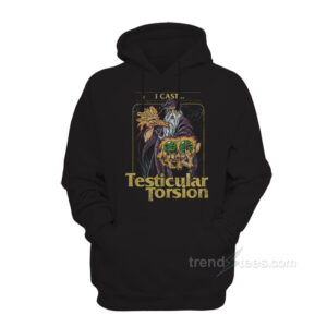 Testicular Torsion Wizard Hoodie