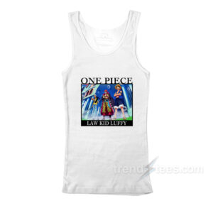 Tom Brady One Piece Law Kid Luffy Tank Top