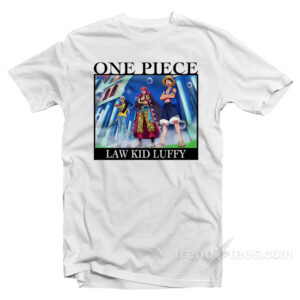 Tom Brady One Piece Law Kid Luffy T-Shirt