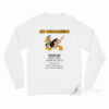 Art Scholarships Draw Me Vintage Cartoon Duck Long Sleeve Shirt