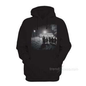 Fellowship At Waffle House Lord Of The Rings Parody Hoodie