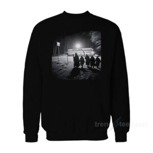 Fellowship At Waffle House Lord Of The Rings Parody Sweatshirt