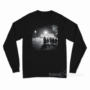 Fellowship At Waffle House Lord Of The Rings Parody Long Sleeve Shirt