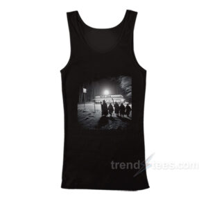 Fellowship At Waffle House Lord Of The Rings Parody Tank Top