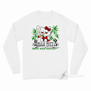 Hello Kitty Smoke Weed Everyday Long Sleeve Shirt