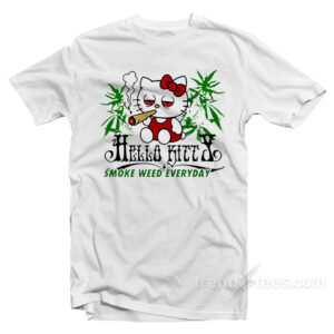 Hello Kitty Smoke Weed Everyday T-Shirt