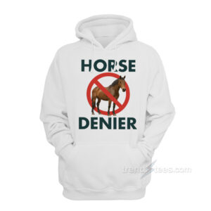 Horse Denier Conspiracy Theory Hoodie