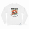 Punch The Monkey My Emotional Support Animal Long Sleeve Shirt