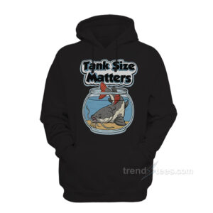 Redtail Catfish Tank Size Matters Hoodie