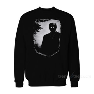Dark Shadow Figure Mysterious Silhouette Trump Sweatshirt