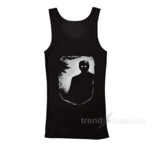 Dark Shadow Figure Mysterious Silhouette Trump Tank Top