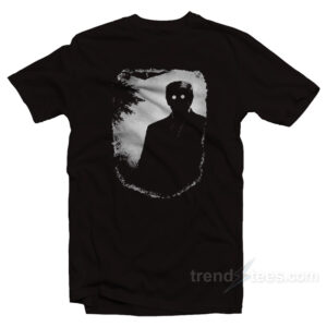Dark Shadow Figure Mysterious Silhouette Trump T-Shirt