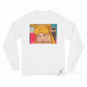 Sailor Moon Boys Are The Enemy Long Sleeve Shirt