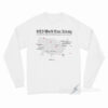 Arirang World Tour Map Long Sleeve Shirt