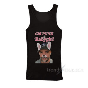 CM Punk Is Babygirl Tank Top