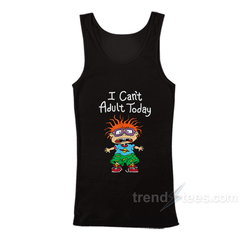 Chuckie Finster I Can't Adult Today Tank Top