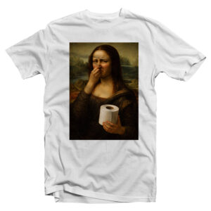 Funny-Mona-Lisa-Toilet-Paper-Meme-T-Shirt
