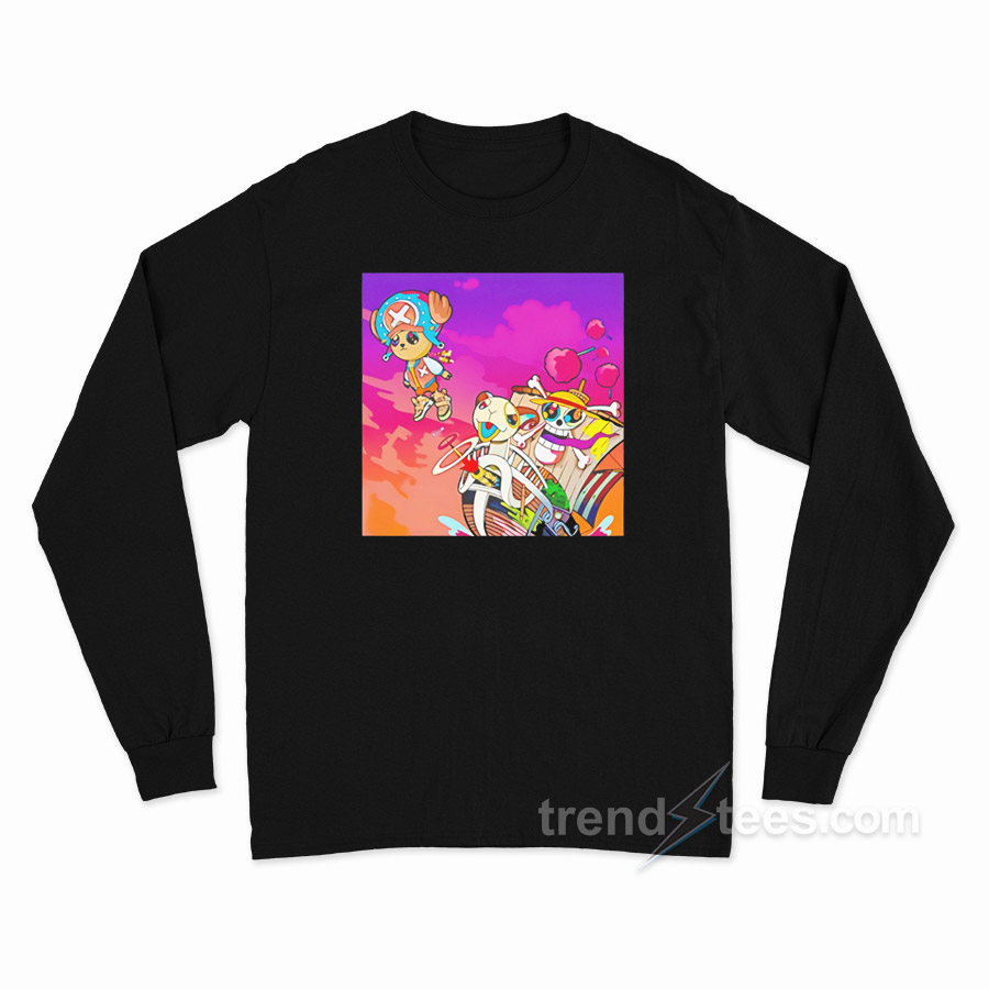 Tony Tony Chopper Kanye Graduation Parody Long Sleeve Shirt