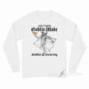 Yeah I'm Going Goblin Mode Gobblin' Up This Hot Dog Long Sleeve Shirt