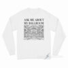 Ask Me About My Ballroom Long Sleeve Shirt