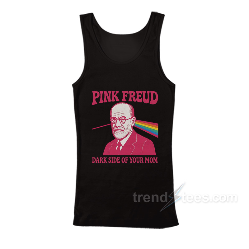 Pink Freud Dark Side Of Your Mom Tank Top