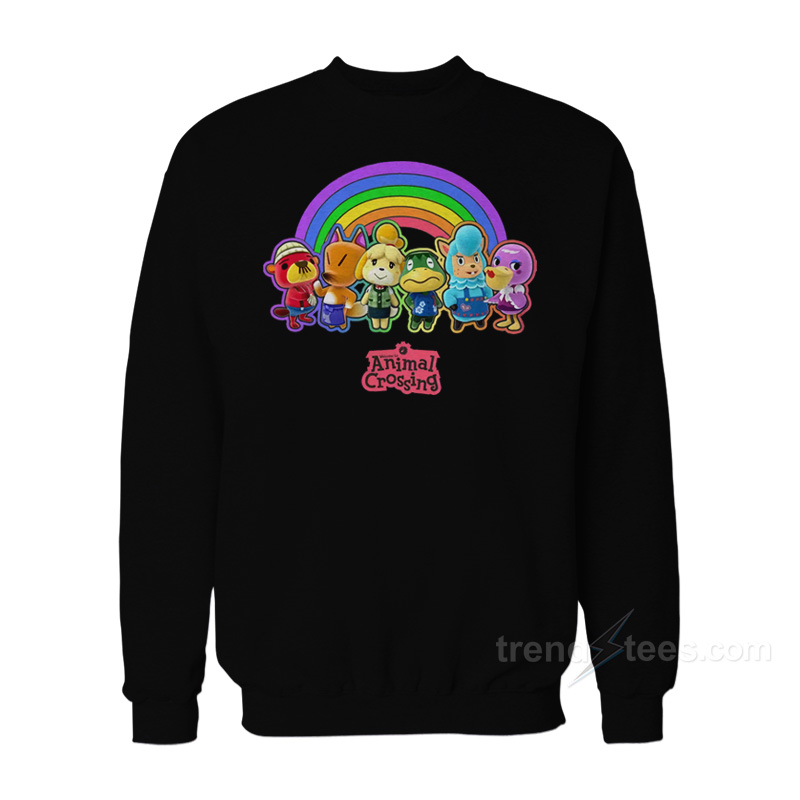 AC Rainbow Lineup Youth Girls Sweatshirt