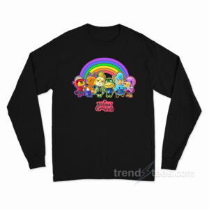 AC Rainbow Lineup Youth Girls Long Sleeve Shirt