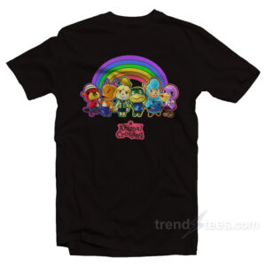 AC Rainbow Lineup Youth Girls T-Shirt
