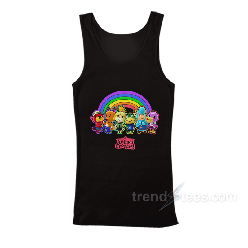 AC Rainbow Lineup Youth Girls Tank Top