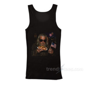Gandalf Wizard Hot Dog 4th Of July Tank Top