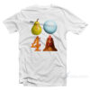 Pre Pear Blue Planet Fire Four Chicken Parody T-Shirt