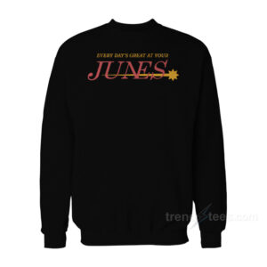 ATLUS Persona 4 Golden Every Day's Great At Your Junes Sweatshirt
