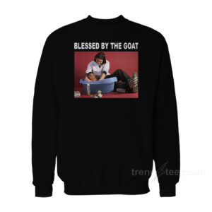 Blessed By The Goat Messi Bath Lamine Yamal Sweatshirt
