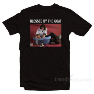 Blessed By The Goat Messi Bath Lamine Yamal T-Shirt