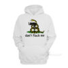 Don't Flock Me Privacy Liberty Snake Hoodie