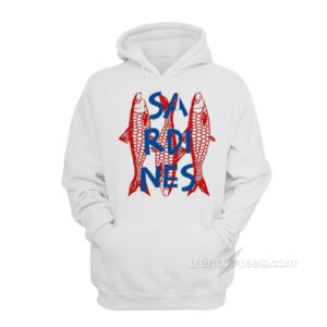 Sardines Tinned Fish Funny Hoodie