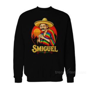 Smiguel Mexican Sombrero Mexican Culture Mashup Sweatshirt