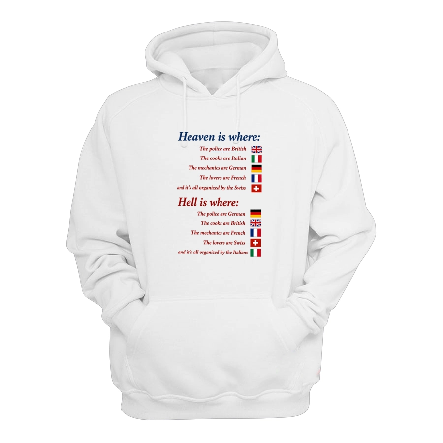 Heaven Is Where The Police Are British Hoodie