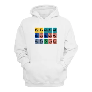 Bad Romance Lyrics Periodic Table Hoodie
