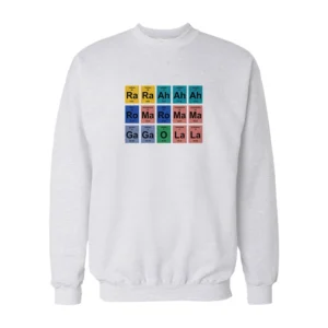 Bad Romance Lyrics Periodic Table Sweatshirt